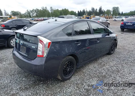 2015 Toyota Prius Two from USA, damaged, VIN JTDKN3DUXF0407499